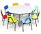 Conjunto De Mesa Octagonal Infantil - Imagem 1