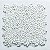 Seixo Branco Pequeno Fosco - 30,5x30,5cm - Glass Mosaic - SX93 - Imagem 1