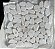 Seixo Telado - Puro Plano Branco - 30,5x30,5cm - SX94 - Glass Mosaic - Imagem 1