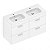 Combo Gabinete Integrado 4 Gavetas 120X46 Com Lavatório DEBBA Branco Brilhante - B60041M100 - Roca - Imagem 1