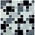 Pastilha K2412 30x30cm Glass Mosaic - Imagem 1