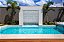 Pedra Aquamarine 10X10x1cm - Imagem 3