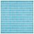 Pastilha de Vidro - Fosca - A33 - Azul Claro - Glass Mosaic - Imagem 1