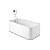 Banheira de imersão 160x80 freestanding element branco - A26N001000 - Roca - Imagem 1