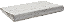 Borda Peito de Pomba - Classic - Branco - 50x35x2,4cm - Solarium - Imagem 1