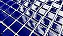 Pastilha Cristal  Azul Escuro - K2515 - 30x30cm Glass Mosaic - Imagem 1