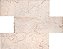 Crema Extra Rock Face 10x30cm - TGM06 - Glass Mosaic - Imagem 2
