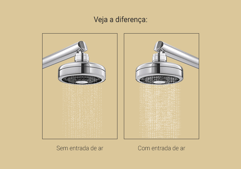 Chuveiro com Tubo de Parede com Entrada de Ar Acqua Plus Cromado - 1990.C.CT.ARE – Deca - Imagem 7