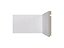 Rodapé de poliestireno 496 branco com 150mm altura Santa Luzia - 496 RP/BR - Imagem 1