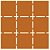 Revestimento Ceral 10x10 - Laranja Telado - Imagem 2