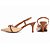 Scarpin Laço Bege Caramelo Feminino 60012A - Imagem 4
