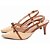 Scarpin Laço Bege Caramelo Feminino 60012A - Imagem 3