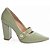 Scarpin Verde Verniz Salto Grosso 6513E - Imagem 1