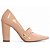 Scarpin Rose Verniz Salto Grosso 6513C - Imagem 2