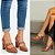 Scarpin Caramelo Verniz Salto Grosso 6513H - Imagem 7