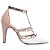 Scarpin Branco Rose Cobre Feminino 65054F - Imagem 2