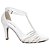 Scarpin Branco Pérolas Feminino Noiva 67062A - Imagem 1