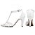 Scarpin Branco Pérolas Feminino Noiva 67062A - Imagem 3
