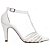 Scarpin Branco Pérolas Feminino Noiva 67062A - Imagem 2