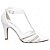 Scarpin Branco Strass Feminino Noiva 67063A - Imagem 1