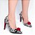 Scarpin Zebrado Rosa Vermelha Feminino 67027A - Imagem 6