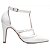 Scarpin Off White Tachas Feminino 65054C - Imagem 2