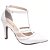 Scarpin Off White Tachas Feminino 65054C - Imagem 1