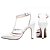 Scarpin Off White Tachas Feminino 65054C - Imagem 3