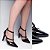 Scarpin Preto Vernizado Tachas Feminino 65054A - Imagem 6