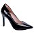 Scarpin Preto Classic Vernizado Feminino 162500A - Imagem 1