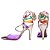 Scarpin Metalizado Color Vinil Feminino 67030A - Imagem 6