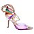 Scarpin Metalizado Color Vinil Feminino 67030A - Imagem 1