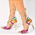 Scarpin Metalizado Color Vinil Feminino 67030A - Imagem 7