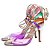 Scarpin Metalizado Color Vinil Feminino 67030A - Imagem 5