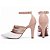 Scarpin Branco com Rose Metalizadas 66082A - Imagem 3