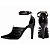 Scarpin Verniz Preto Clássico Feminino 66082F - Imagem 3