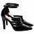 Scarpin Verniz Preto Clássico Feminino 66082F - Imagem 5