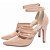 Scarpin Verniz Rose Clássico Feminino 66082G - Imagem 4