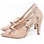 Sapato Scarpin Feminino Laço cor Rose 67076B - Imagem 4