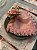 Guardanapo Tricoline com renda rosa seco - Imagem 1