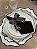 Lugar Americano Bordado / Sousplat Dupla Face 37x47 cm – Preto e Branco - Imagem 12