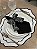 Lugar Americano Bordado / Sousplat Dupla Face 37x47 cm – Preto e Branco - Imagem 13