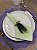 Porta-Guardanapo Lavanda Minimalista com Argola de Madeira - Imagem 5