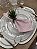 GUARDANAPO DE TECIDO LISTRADO ROSA E BRANCO 43X43 CM – MESA POSTA - Imagem 4