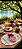 Jogo Americano Bordado Cerejas em Nylon 800 – Unidade - Imagem 2