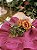 Guardanapo de Tecido Pink com Babado 45x45 cm – Lean Linho - Imagem 1