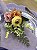 Porta-Guardanapo Floral Buquê de Flores Coloridas para Mesa Posta - Imagem 1