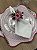 Jogo Americano Redondo Dupla Face Rosa Listrado – Listrado e Branco Telado (38cm) - Imagem 6
