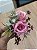 Porta-Guardanapo Floral com Rosas Rosa – Mesa Posta Delicada - Imagem 9