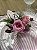 Porta-Guardanapo Floral com Rosas Rosa – Mesa Posta Delicada - Imagem 1